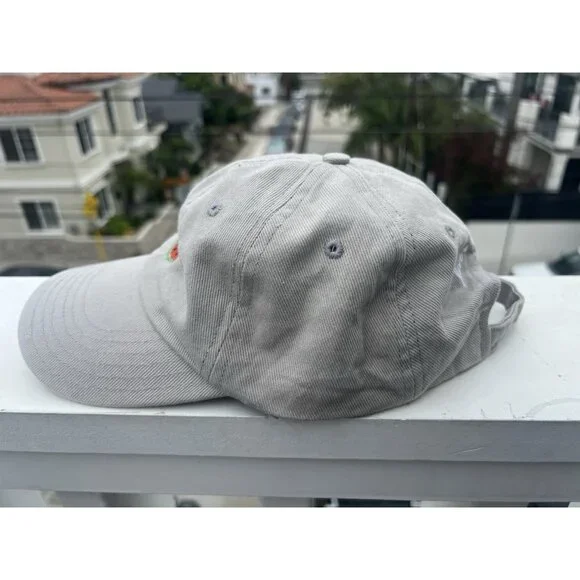 Love your Melon khaki baseball cap Dad watermelon embroidered preppy - Picture 3 of 10